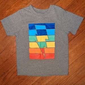 Rainbow lightning bolt Garanimals Tshirt 5T